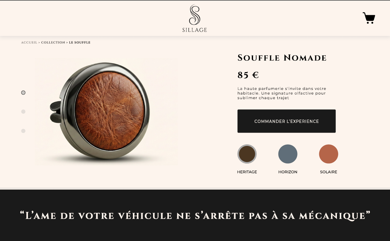 Page Produit
